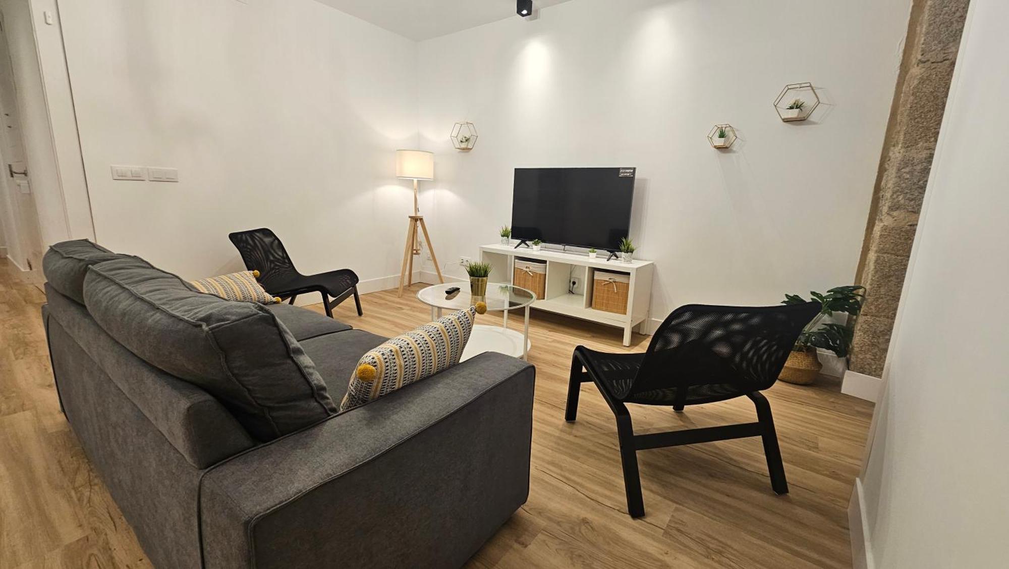 Apartamentos En El Centro - Plaza De Amboage - Wifi Феррол Экстерьер фото